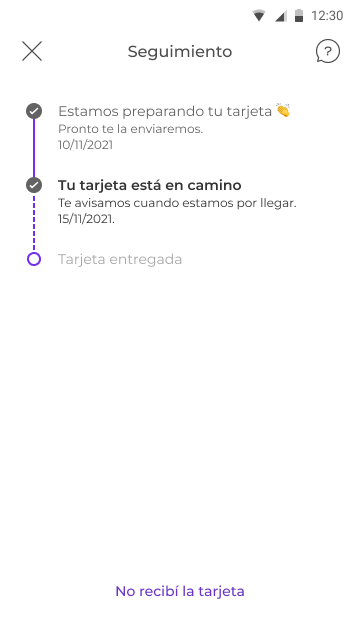 Seguimiento del envío postal — física como contexto, no destino